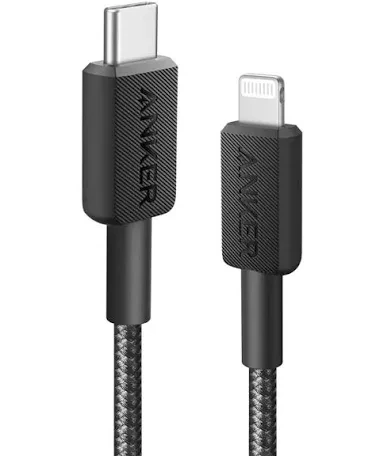 كيبل أنكر USB-C إلى USB-C بطول 6 قدم