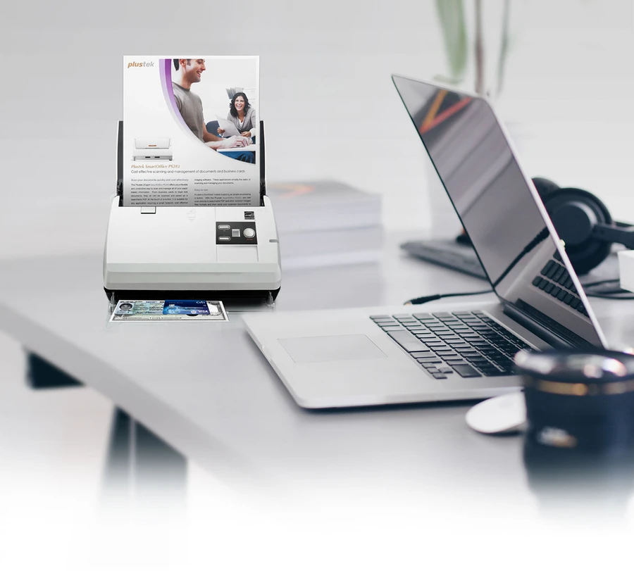 ماسح Plustek SmartOffice PN30U شبكي مزدوج الوجه