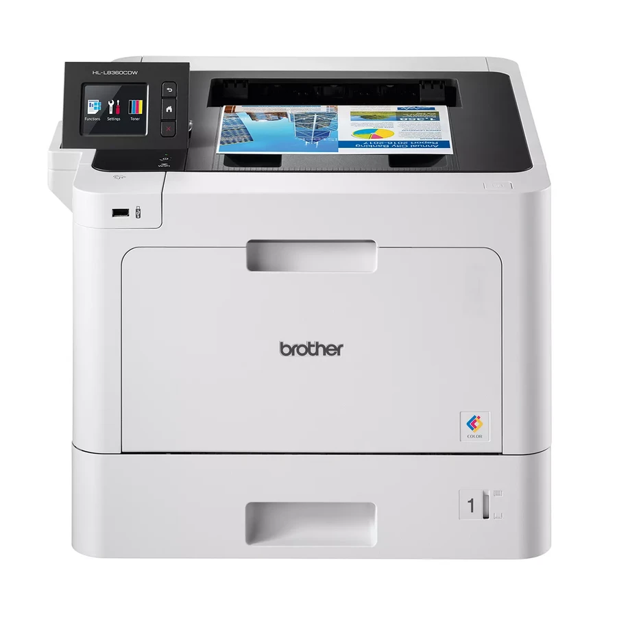 طابعة Brother HL-L8360CDW ليزر ملونة مع NFC